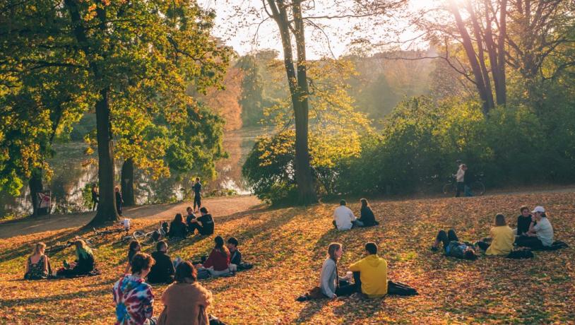 Ørstedparken in Autumn