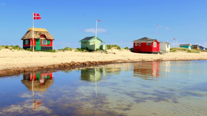 Beach huts Ærø