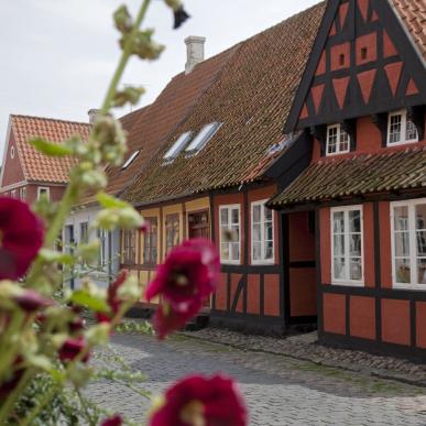 A street in Ærøskøbing, Ærø